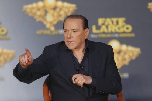 Silvio Berlusconi alla festa di "Atreju"